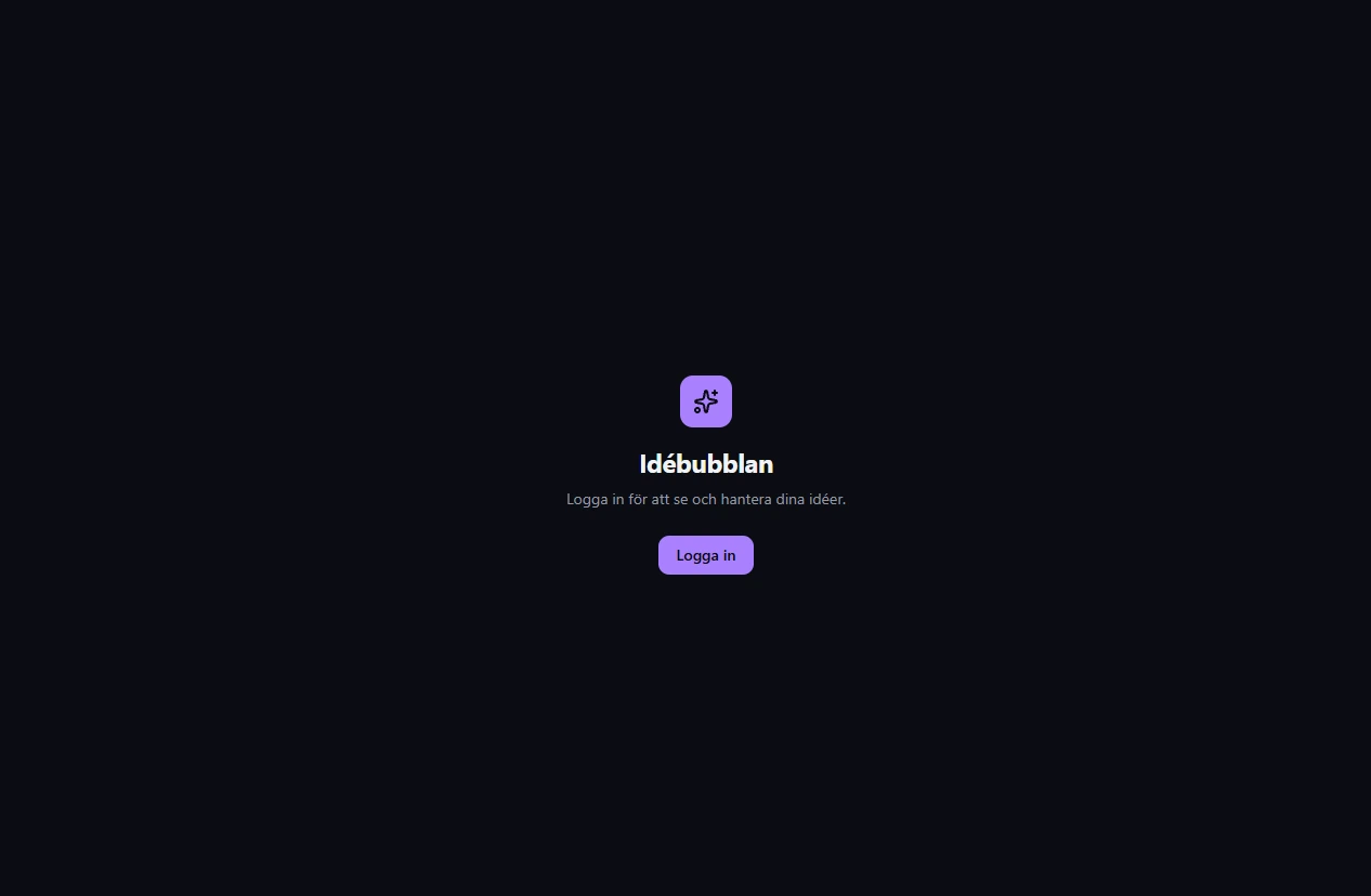 Bild från Idébubblan